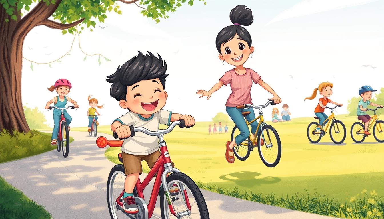 Kako naučiti dete da vozi bicikl kroz igru