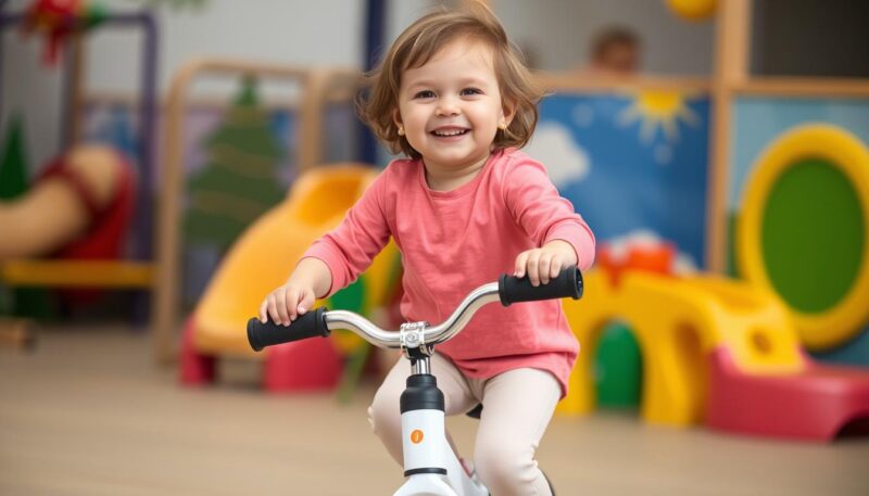 Korišćenje dečijih balans bicikala